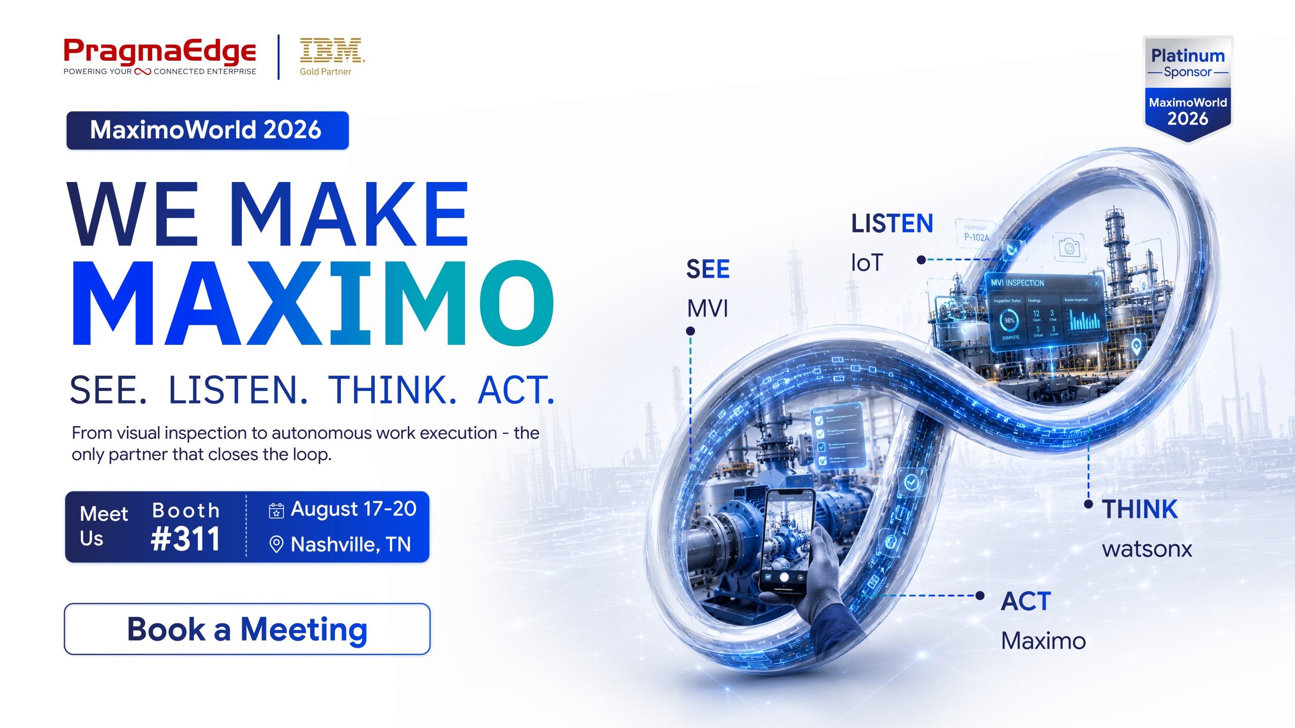 Meet PragmaEdge at MaximoWorld 2026